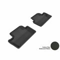 3D Maxpider VOLVO XC60 2009-2014 KAGU BLACK R2 Floor Mat L1VV01521509